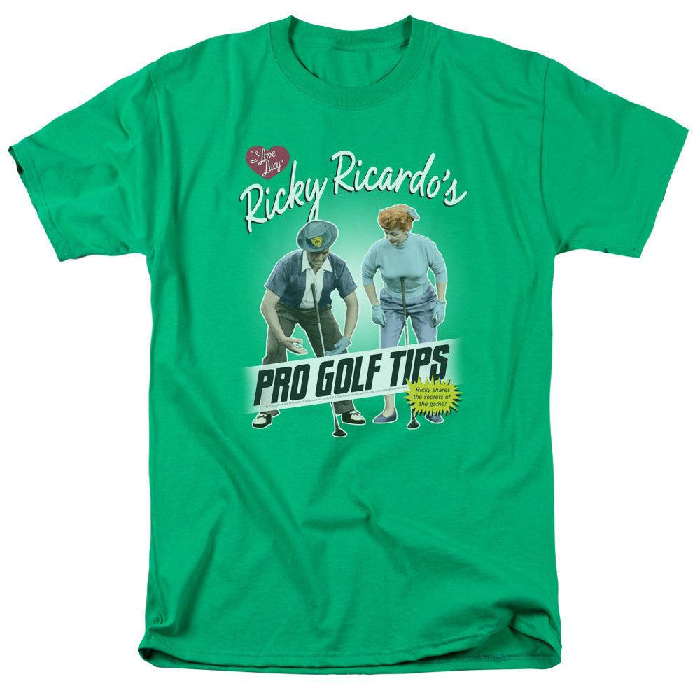 I Love Lucy Pro Golf Tips T-Shirt