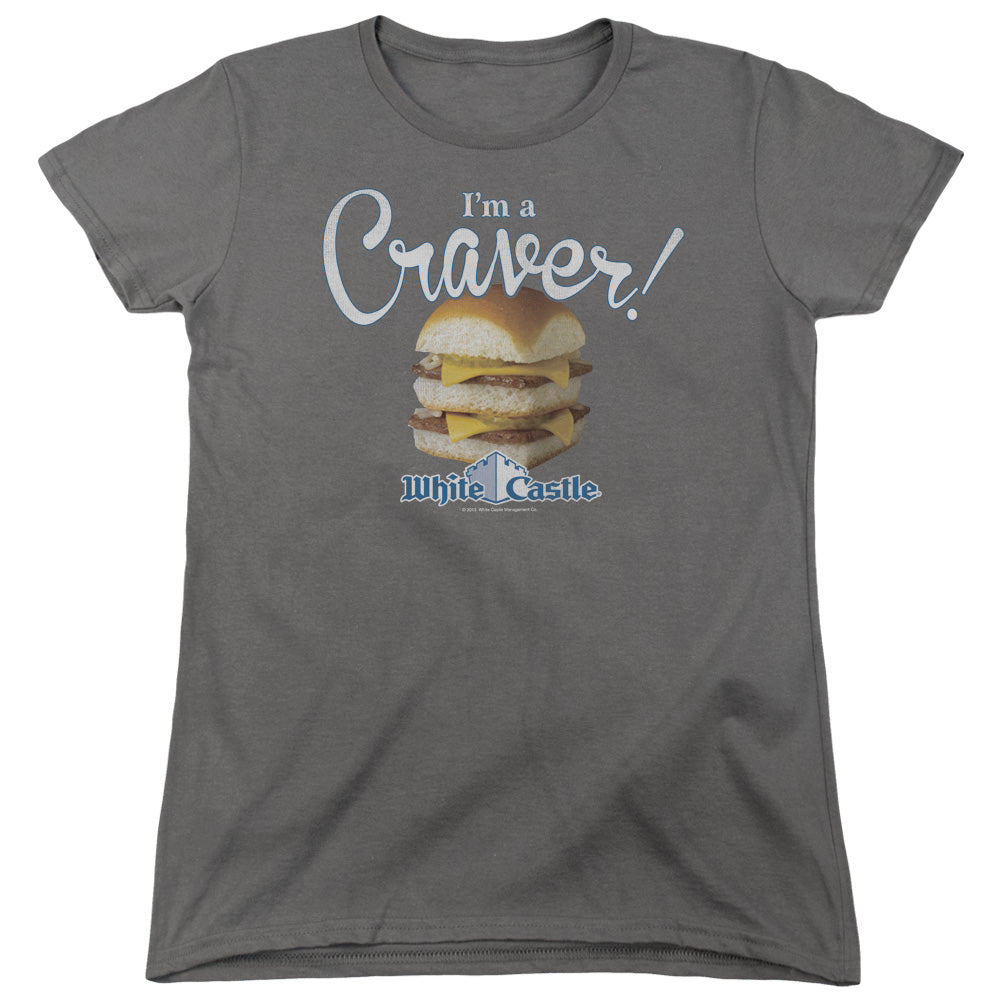 White Castle I'm a Craver Womens T-Shirt