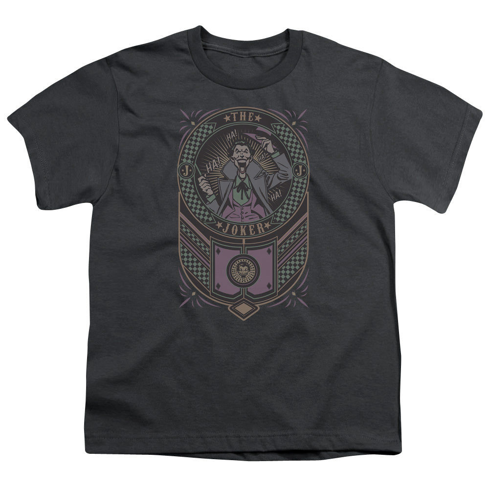 Batman Joker Checkered Sign Youth/Toddler T-Shirt
