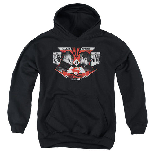 Batman v Superman Ultimate Face Off Youth Hoodie