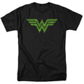 Wonder Woman St. Patrick's Day Shamrock Logo T-Shirt