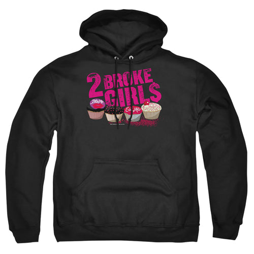 2 Broke Girls Cupcakes Pullover Hoodie