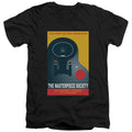 Star Trek The Masterpiece Society Black V-Neck T-Shirt