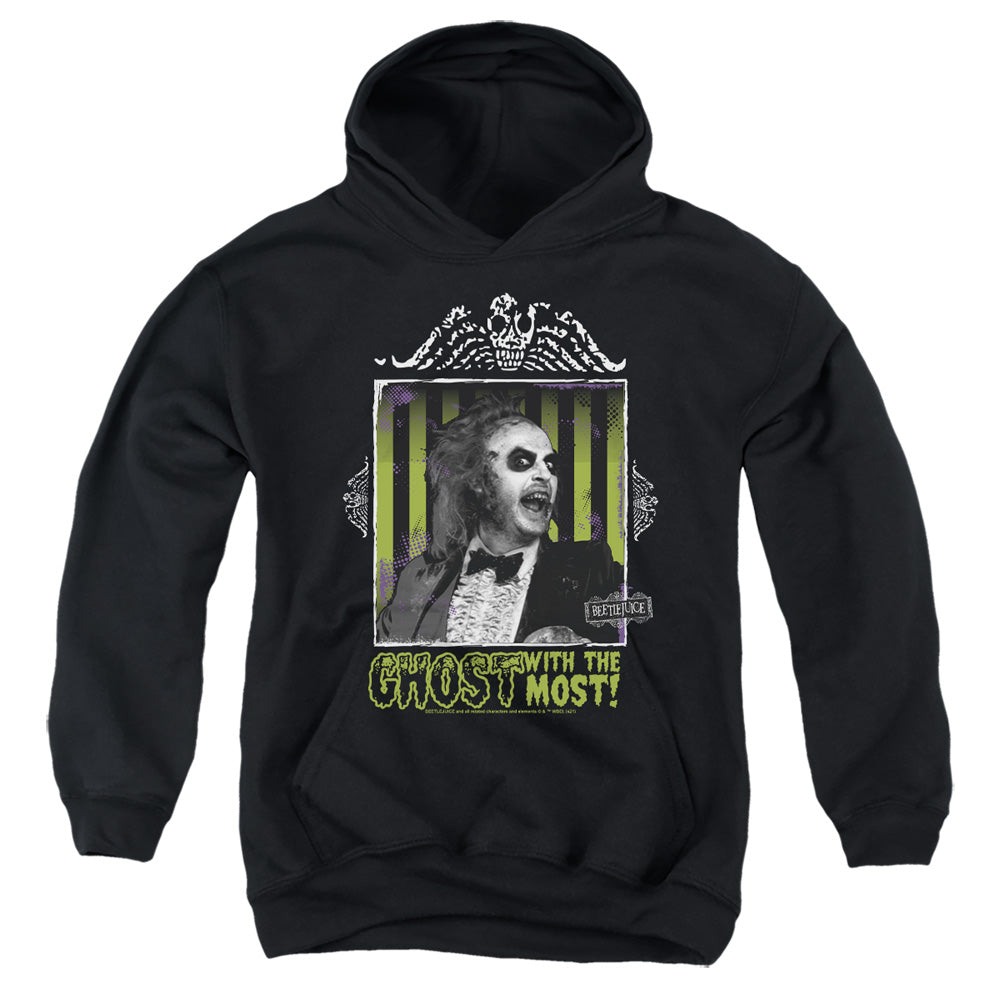 Beetlejuice Ghost With The Most Youth Hoodie