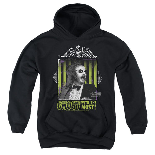 Beetlejuice Ghost With The Most Youth Hoodie