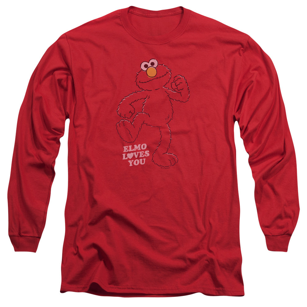 Sesame Street Elmo Loves You Long Sleeve T-Shirt