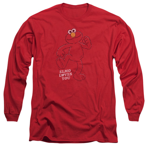 Sesame Street Elmo Loves You Long Sleeve T-Shirt