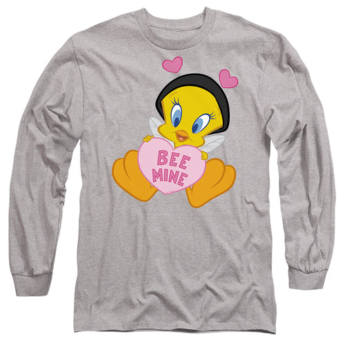 Looney Tunes Valentine'S Day Tweety Bee Mine Long Sleeve T-Shirt