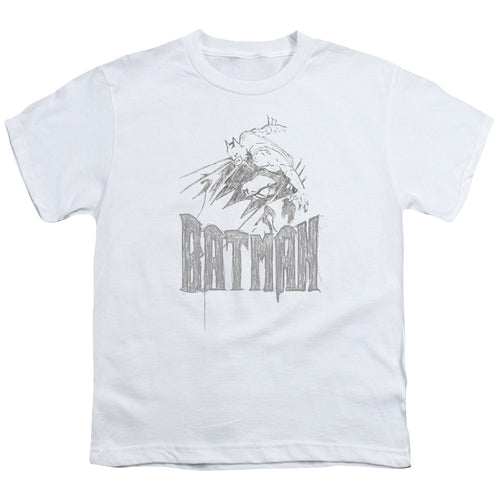 Batman Knight Sketch Youth/Toddler T-Shirt