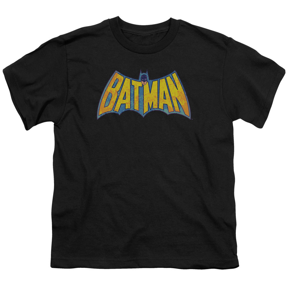 DC Comics Batman Neon Distress Logo Youth/Toddler T-Shirt