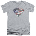 Superman All V-Neck T-Shirt