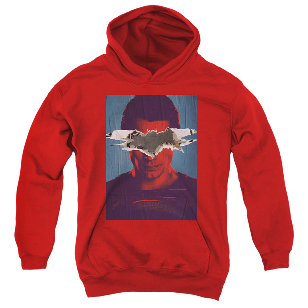 Batman v Superman Superman Poster Youth Hoodie