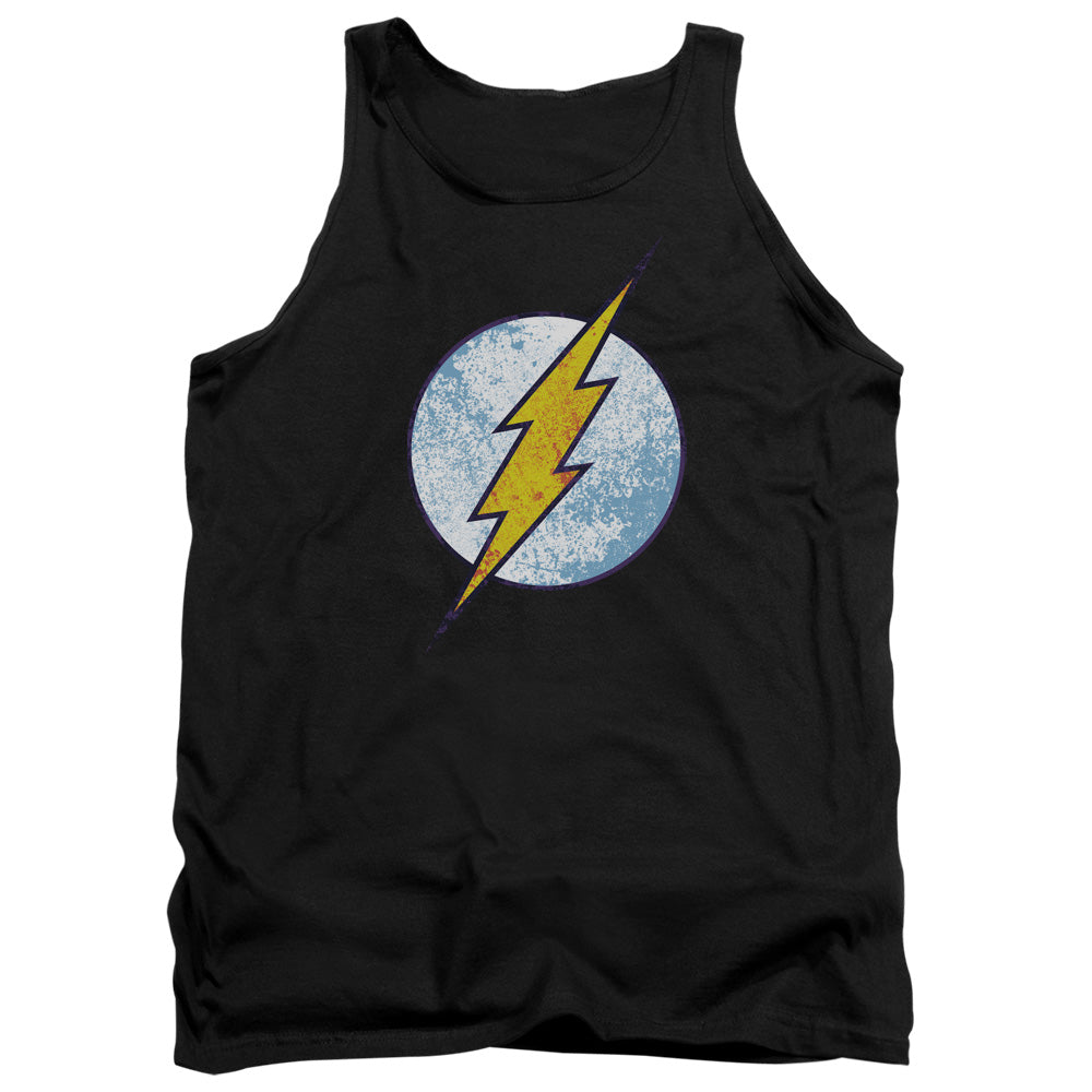 The Flash Flash Neon Distress Logo Tank Top