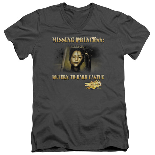 MirrorMask Missing Princess V-Neck T-Shirt