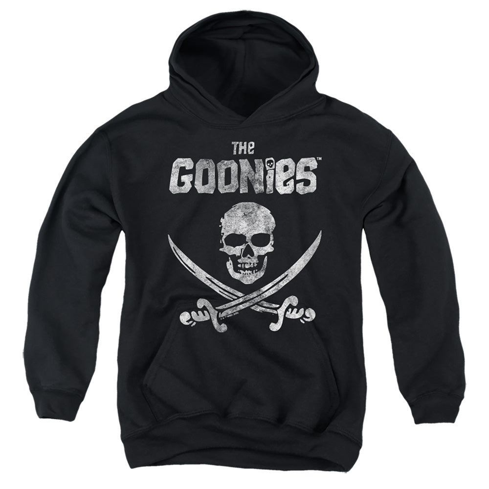 The Goonies Jolly Roger Distressed Youth Hoodie