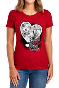 Birds of Prey Heart Harley Womens T-Shirt