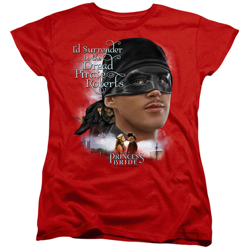 The Princess Bride Surrender Red Womens T-Shirt