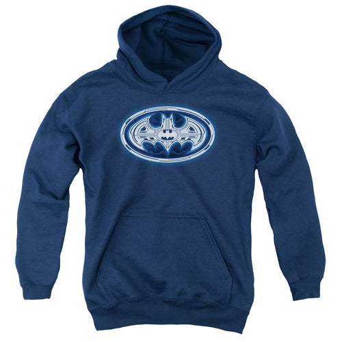 Batman Cyber Bat Shield Youth Hoodie