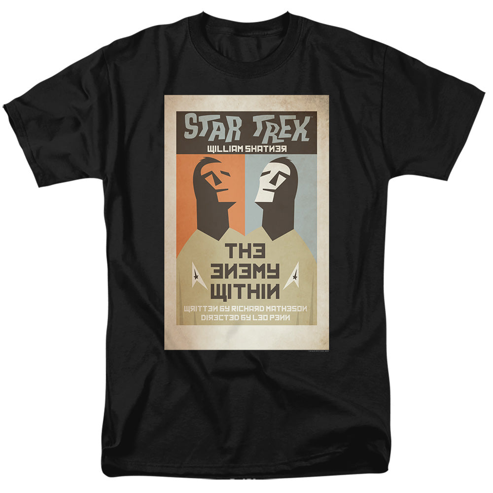 Star Trek The Enemy Within Black T-Shirt