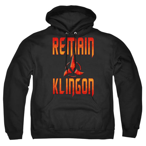 Star Trek Discovery Remain Klingon Pullover Hoodie