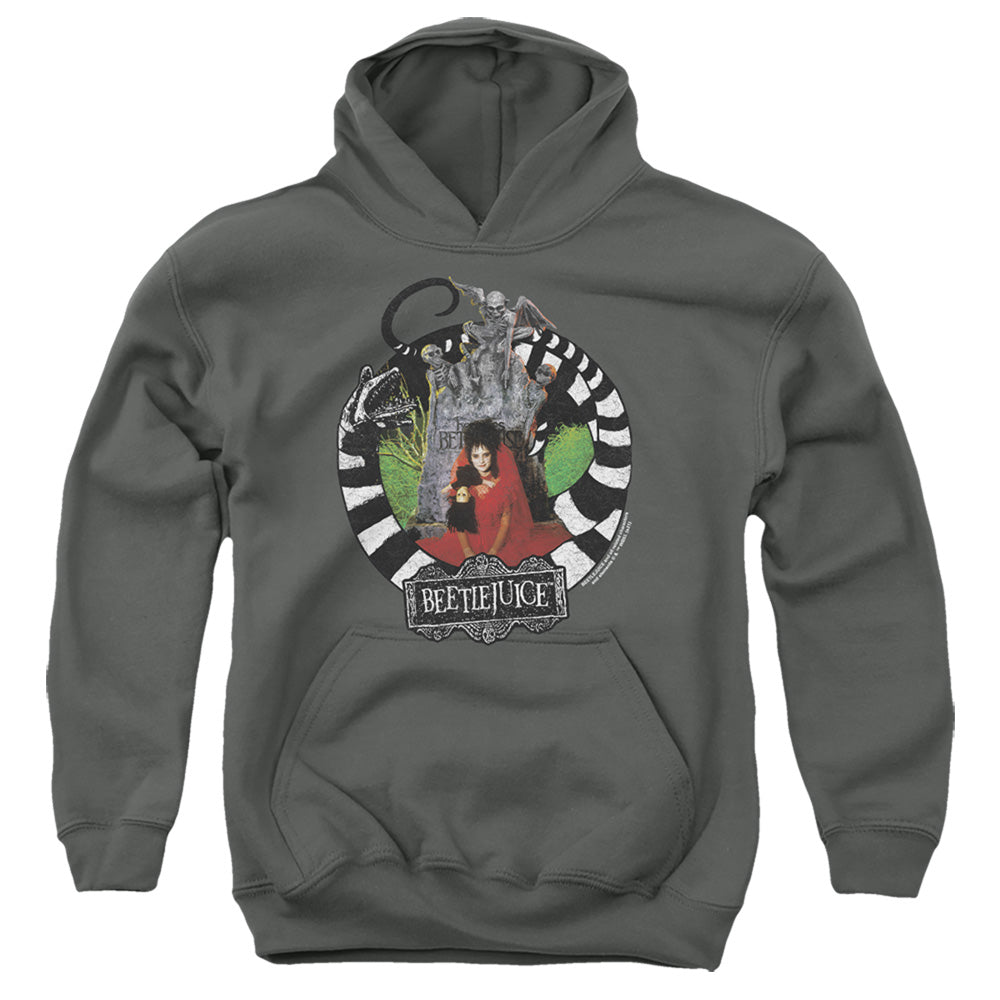 Beetlejuice Lydia With Worms Youth Hoodie