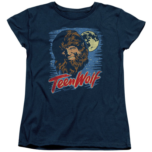 Teen Wolf Moon Wolf Womens T-Shirt