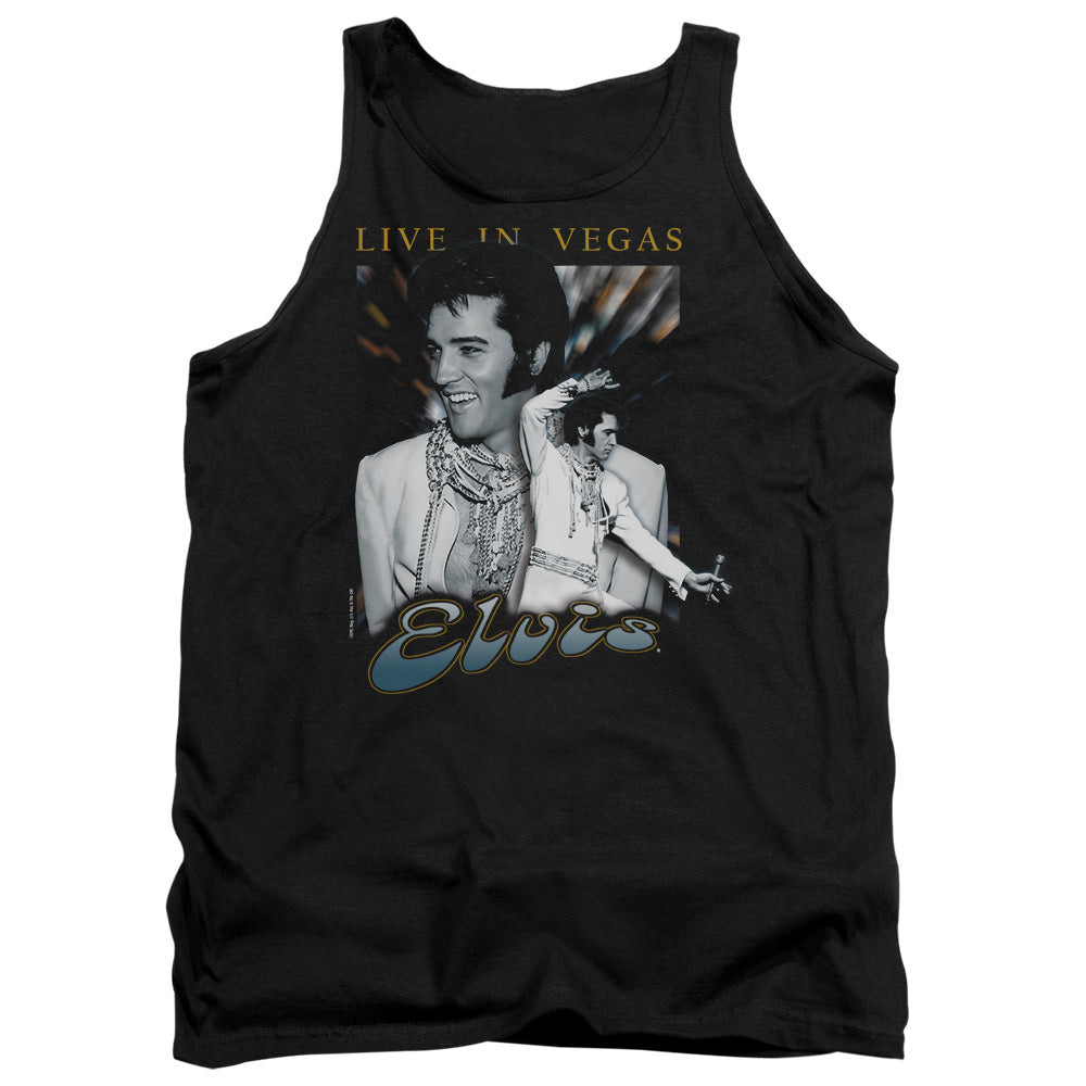 Elvis Presley Live In Vegas Tank Top