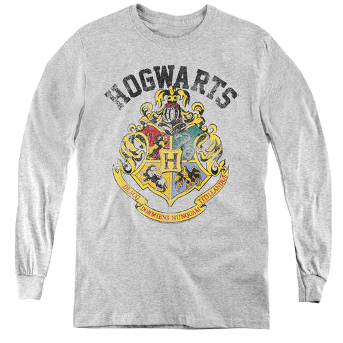 Harry Potter Hogwarts Crest Youth Long Sleeve T-Shirt