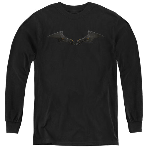 The Batman Chest Logo Youth Long Sleeve T-Shirt