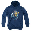 Justice League Thrashing Youth Hoodie