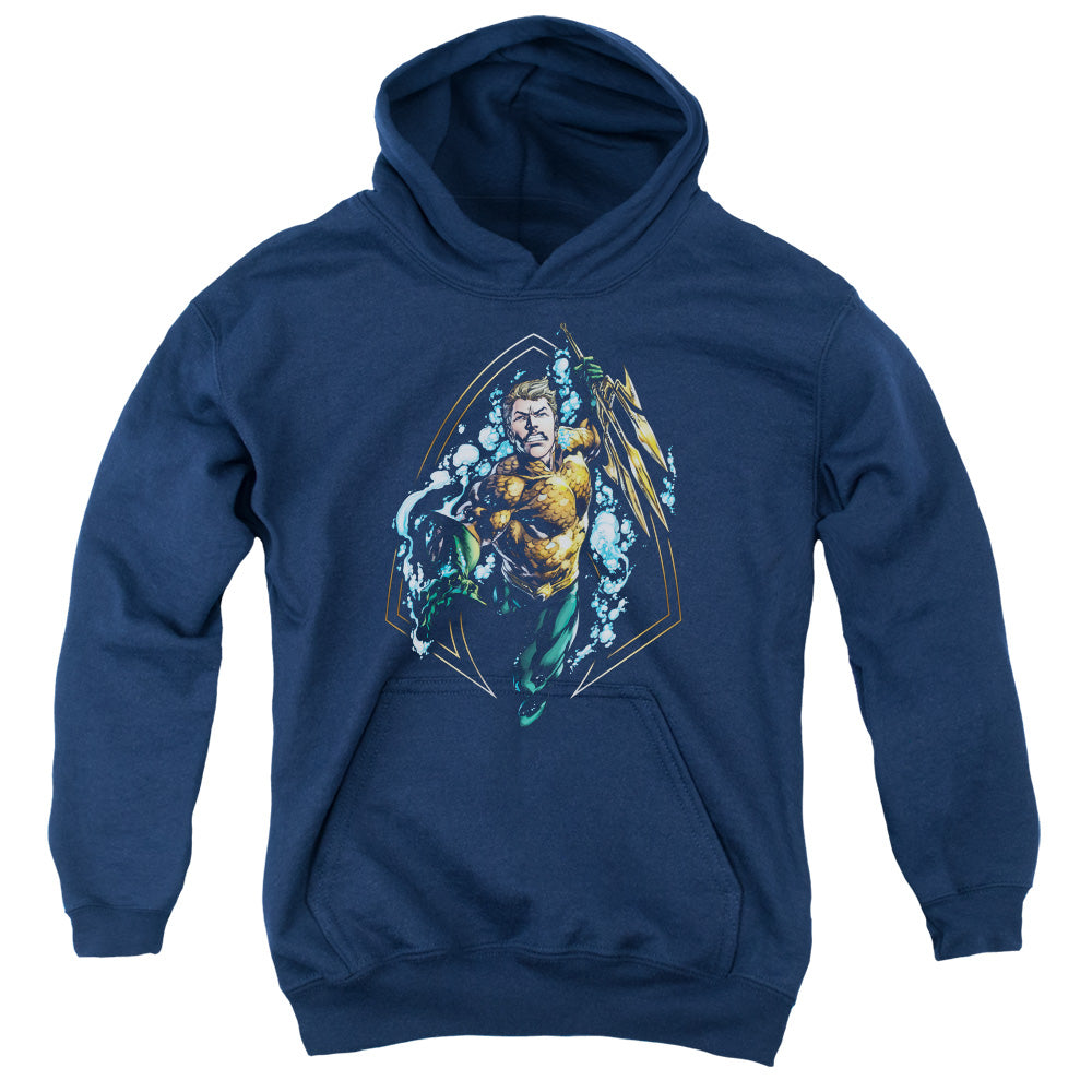 Justice League Thrashing Youth Hoodie