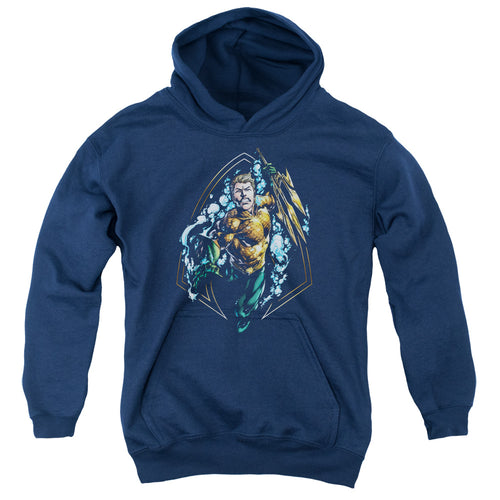 Justice League Thrashing Youth Hoodie