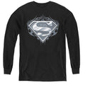 Superman Biker Metal Youth Long Sleeve T-Shirt