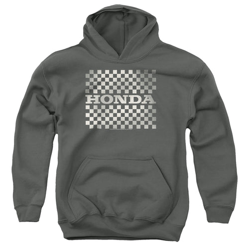 Honda Checkers Logo Youth Hoodie