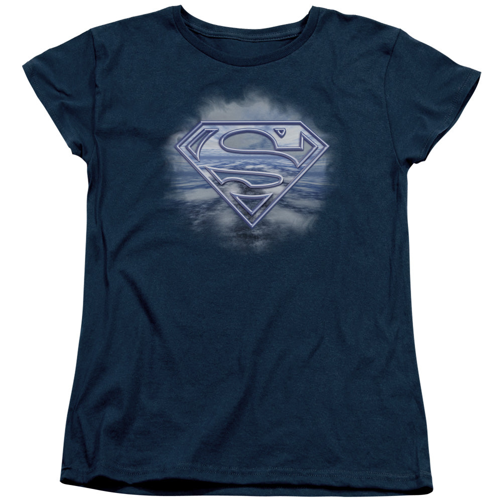 Superman Freedom of Flight Womens T-Shirt