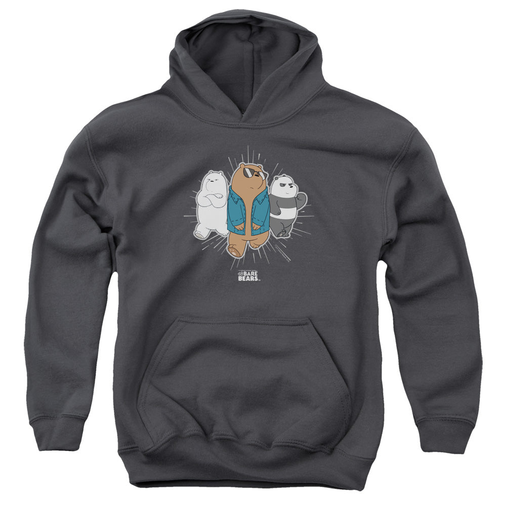 We Bare Bears Grizz Denim Jacket Youth Hoodie