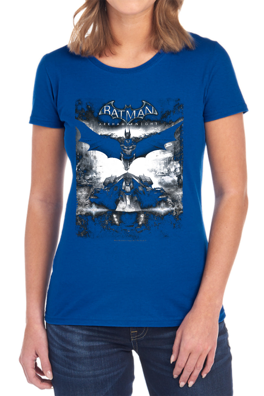 Batman Forward Force Womens T-Shirt