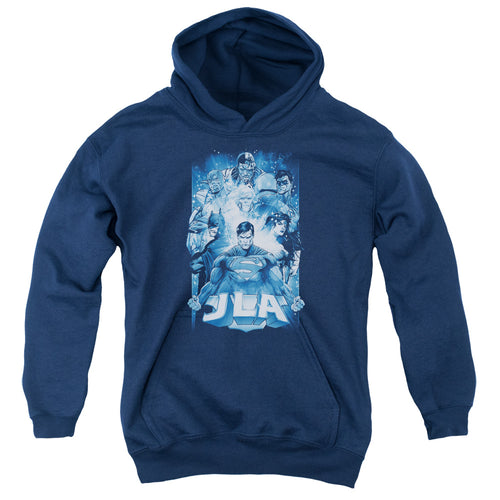 Justice League Burst Youth Hoodie