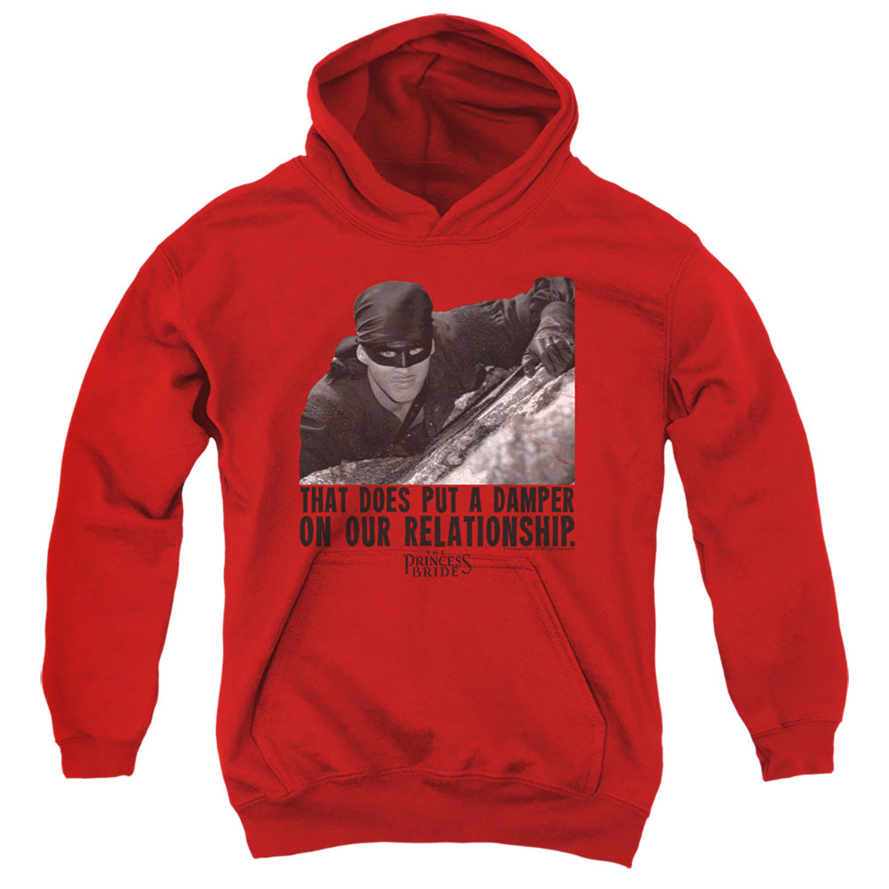 The Princess Bride Damper Red Youth Hoodie