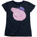 Peppa Pig Grandpa Pig Face Womens T-Shirt