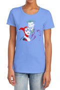 Batman Joker & Harley Womens T-Shirt