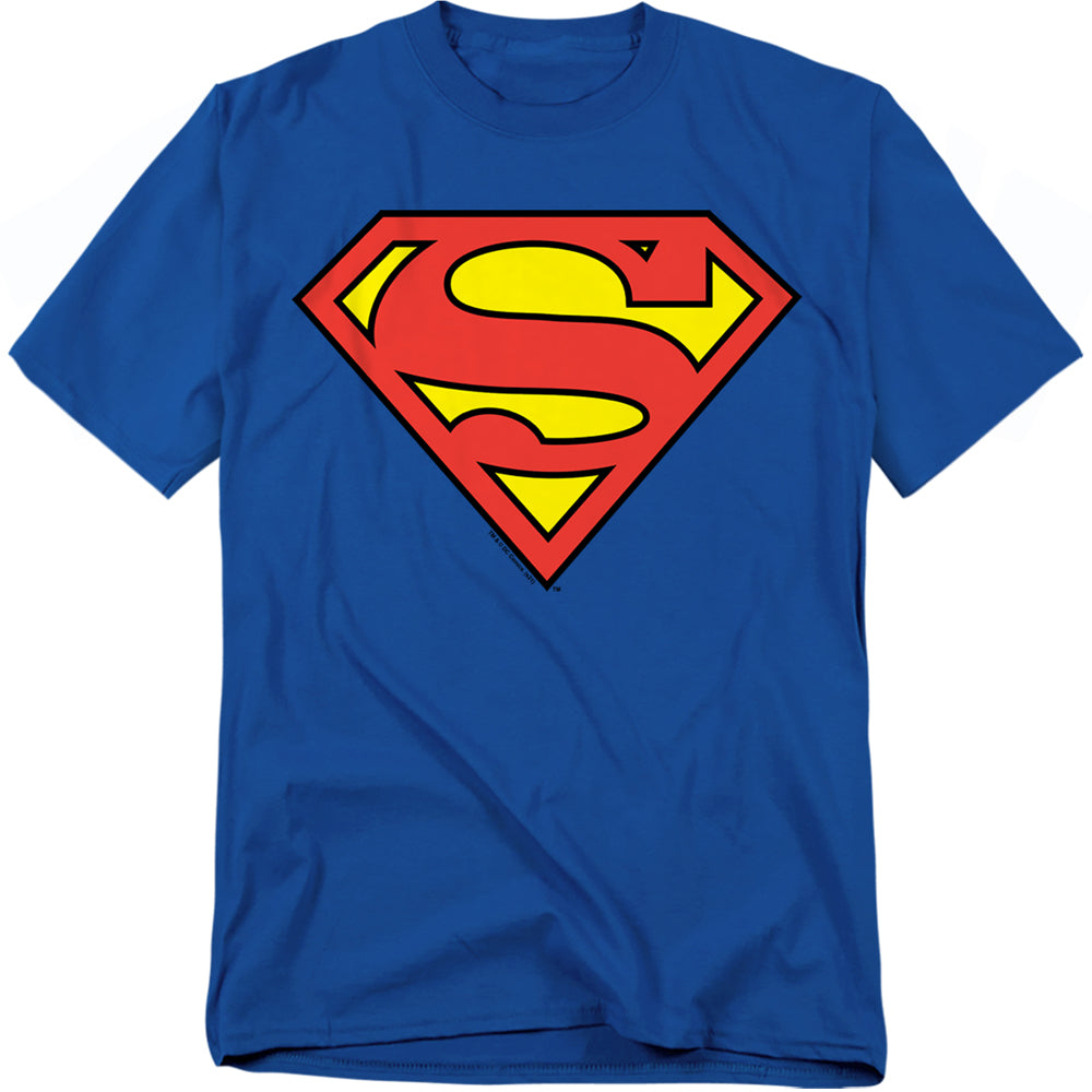 Superman Classic Logo Royal T-Shirt