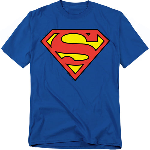 Superman Classic Logo Royal T-Shirt