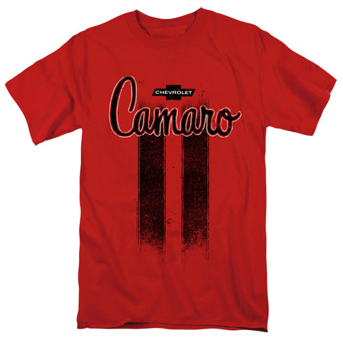Chevy Camaro Stripes Red T-Shirt