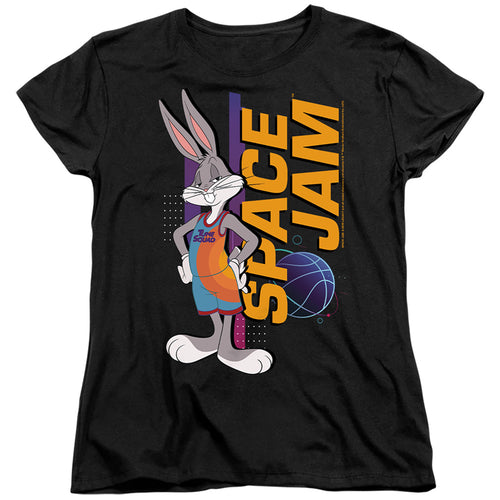 Space Jam Bugs Standing Womens T-Shirt