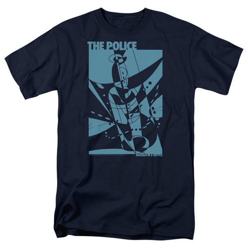 The Police Message in a Bottle Monochrome T-Shirt