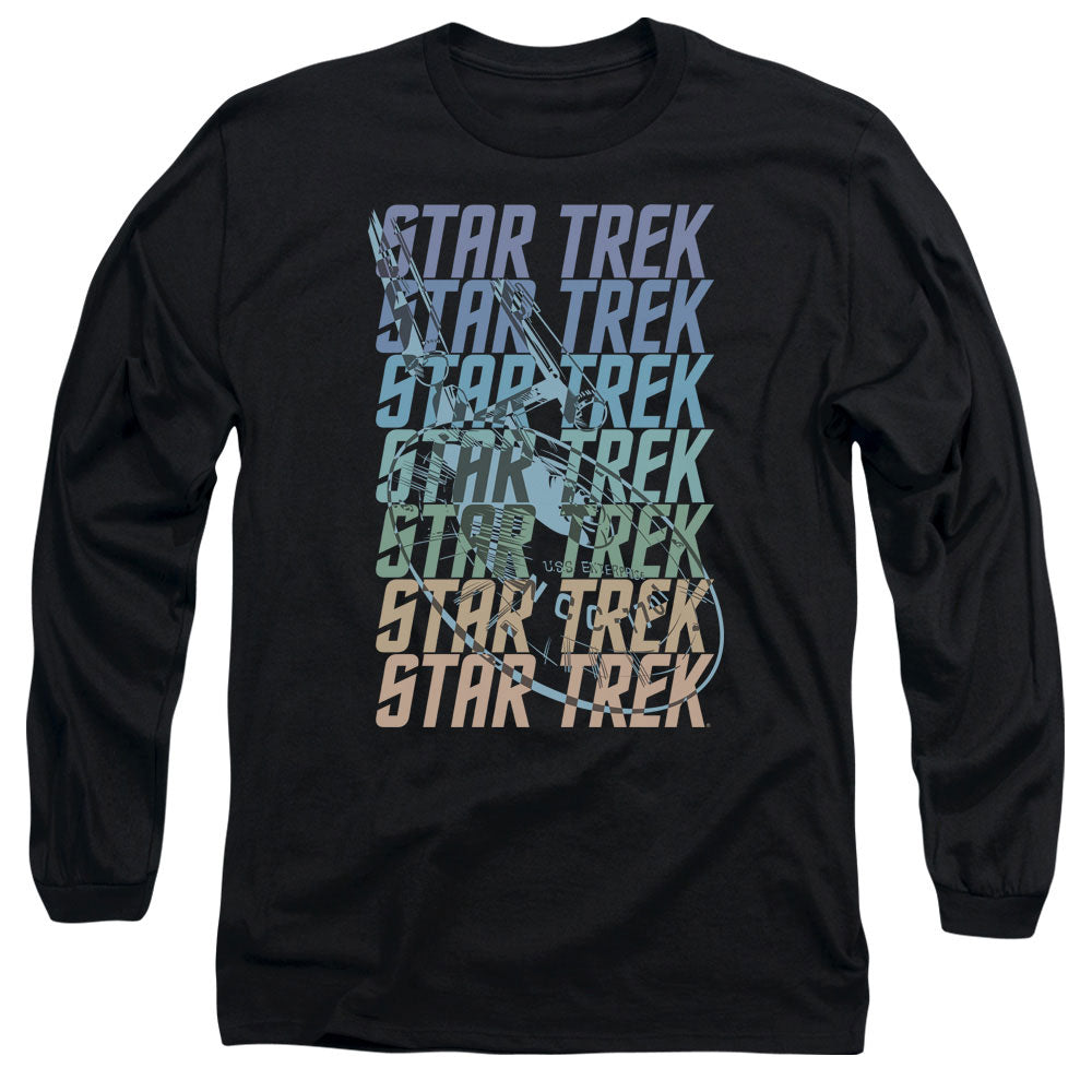 Star Trek Multi Logo Enterprise Long Sleeve T-Shirt