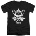 Adventure Time Skull Face V-Neck T-Shirt