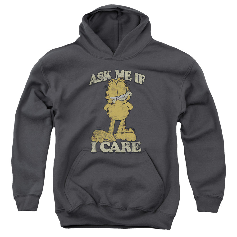 Garfield Ask Me Youth Hoodie