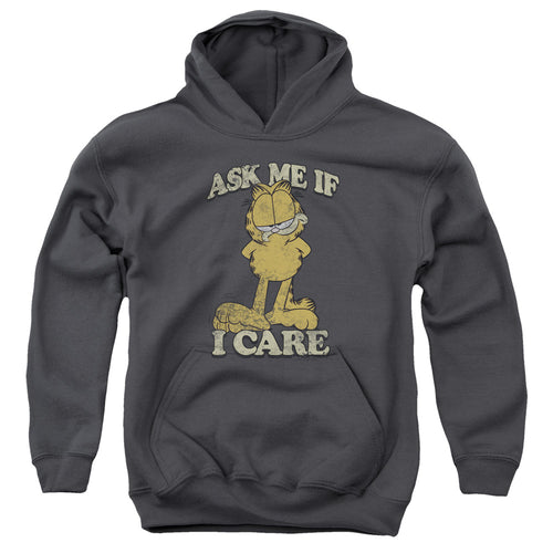 Garfield Ask Me Youth Hoodie